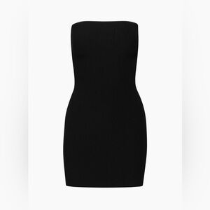 Medium - Aritzia sculpt knit dress black
